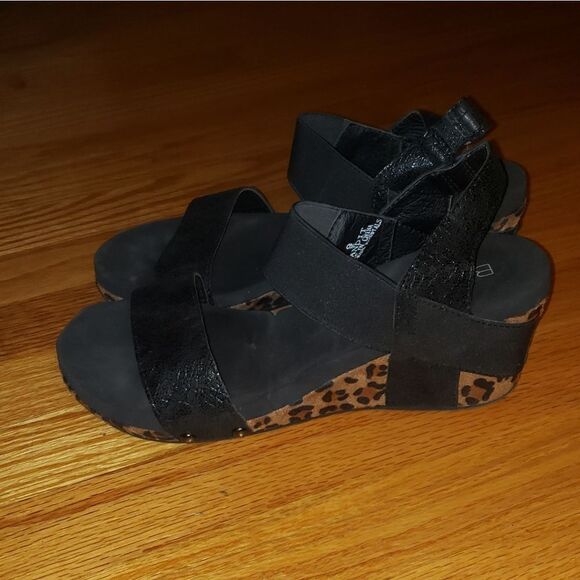 Corkys Bandit wedge sandals - Picture 3 of 7